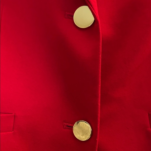 Calvin Klein Vibrant Red Women's Blazer - Picture 3 of 4